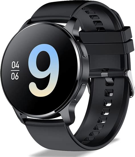 Fitonme Smartwatch F R Damen Mit Bluetooth Anrufen Runde Smartwatch