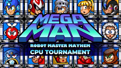 Mega Man Robot Master Mayhem Pc Ai Tournament Gameplay Youtube