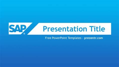 Free SAP PowerPoint Template Prezentr PPT Templates