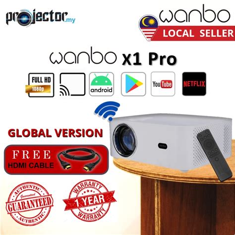 Original Wanbo X Pro Full Hd Android X Hd Led Mini Portable