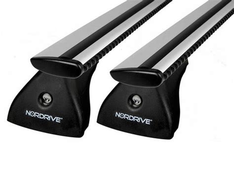 Barras Nordrive Silenzio M 120cm Con Kit Fijacion Railing Totcar