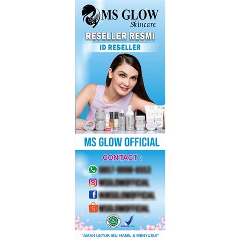 Jual Banner X Banner Spanduk Ms Glow Standing Banner Reseller Ms