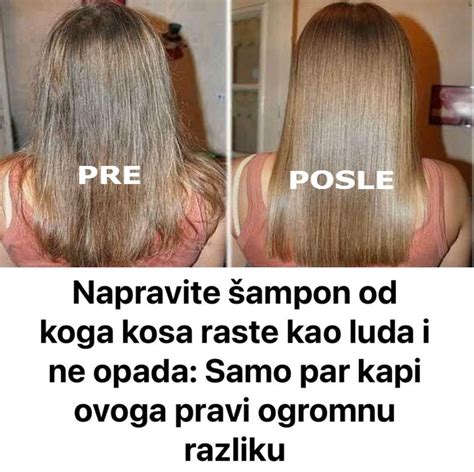 Napravite Ampon Od Koga Kosa Reaste Kao Luda I Ne Opada Samo Par Kapi