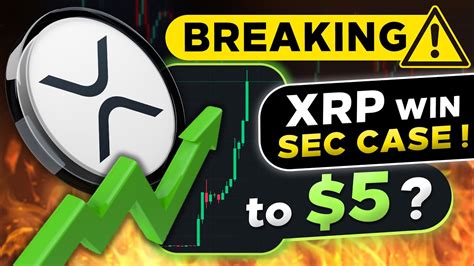 Breaking Xrp Ripple Wins Case Against Sec Xrp Is Not A Security🔥 Altseason Btc Update