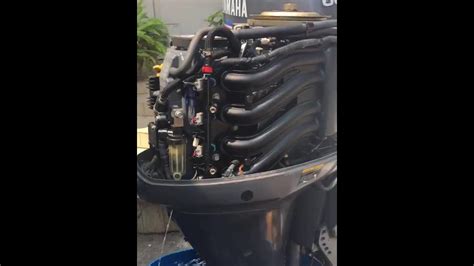 Rinçage moteur hors bord Yamaha F60 YouTube