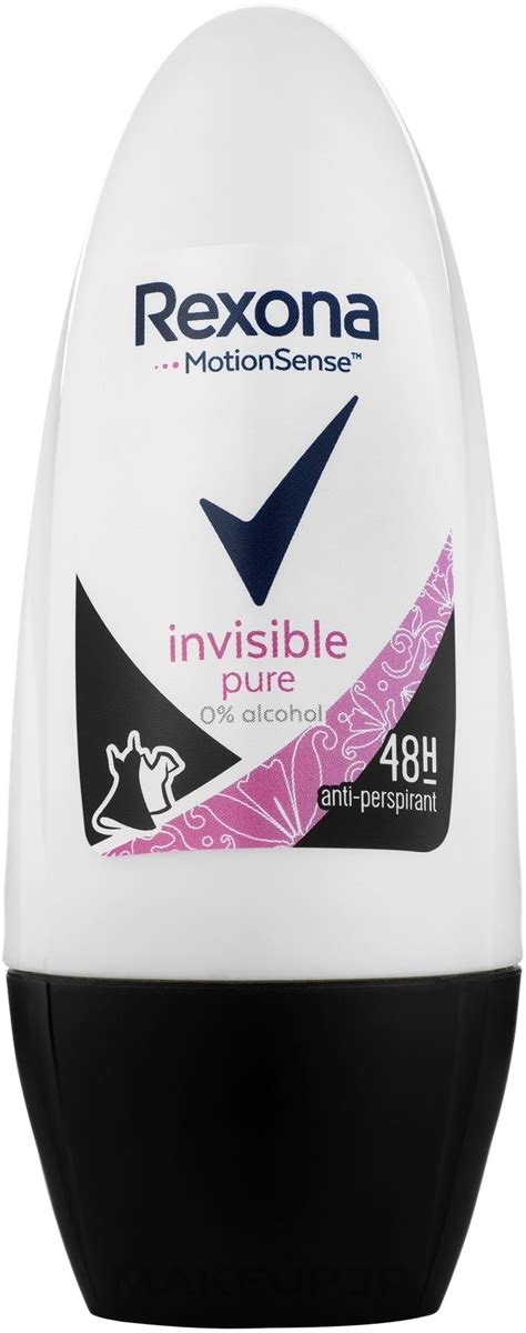 Rexona Invisible Pure Deodorant Roll Roll On Deodorant Invisible Pure