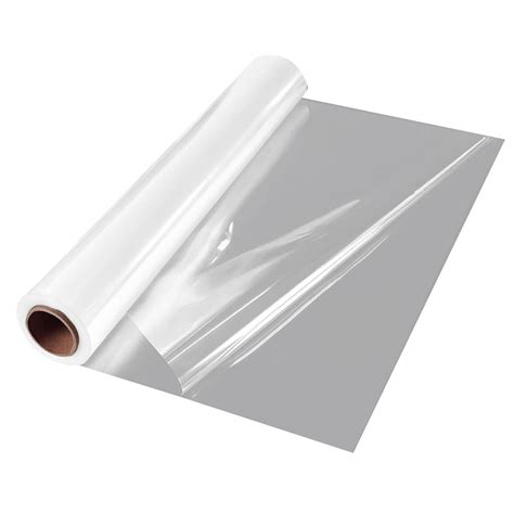 Clear Cellophane Wrap Roll 34In X Extra Wide Clear Wrapping Paper