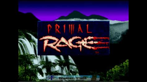 Primal Rage Sega Genesis 1995 Youtube