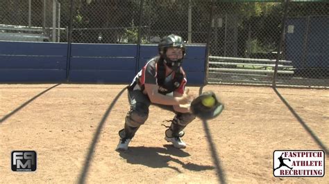 2019 Katelyn Pattillo Catcher And 3rd Base Softball Skills Video Youtube