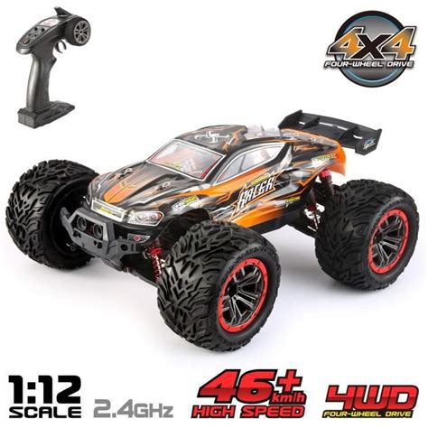 Vatos RC Voiture Télécommandée 1 12 4WD 2 4 GHz 46km h RC Voiture