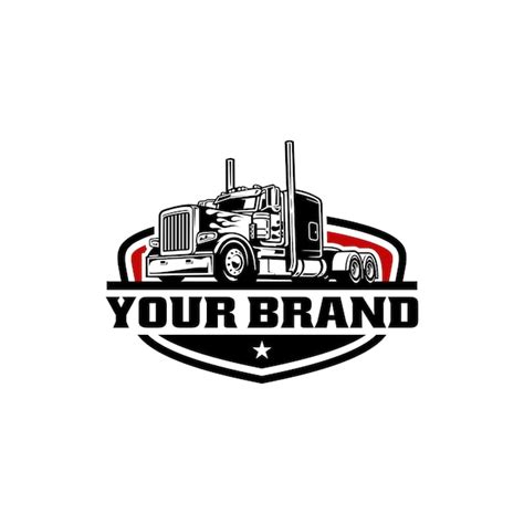 Premium Vector Trucking Company Logo Template Premium Vector Logo Design Isolated Ready Made