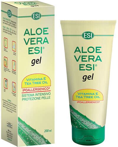 Groß Aloe Vera Gel mit Vitamin E und Teebaumöl Bio 200ml ab 8 74