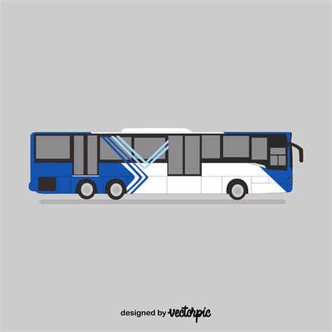 bus_transportation_flat_design_free_vector | VECTORPIC