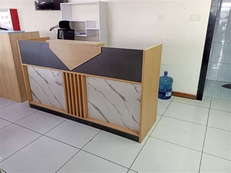 2.0m modern reception desk - Furniture Choice Kenya