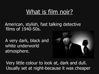 Film Noir PPT