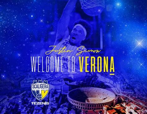 Justin Simon Firma Con La Tezenis Verona Il Veronese Magazine