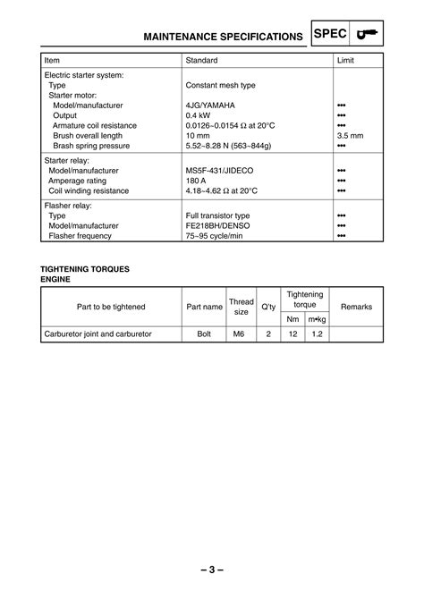 Yamaha Ag 200 Service Workshop Manual 1