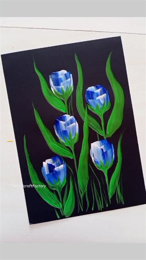 VCHITR Double Shaded Floral Painting Video In 2024 Flower Art