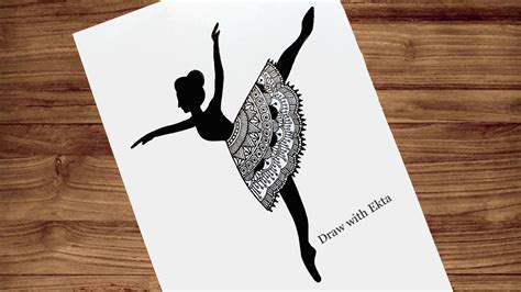dancing girl drawing mandala dancing girl zentangle artdoodle art