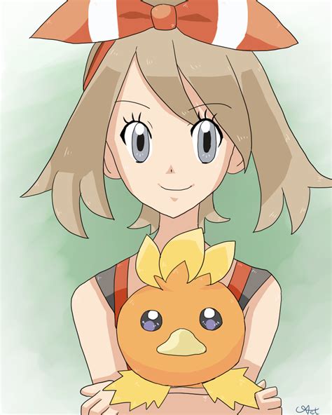 Oras女主人公ちゃんとアチャモ｜ポケピク｜ポケモン徹底攻略