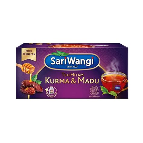 Jual Sariwangi Teh Celup Kurma Madu Jahe Kunyit Kotak Isi 25s