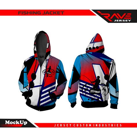 Jual Jaket Komunitas Mancing Danau Sesi Full Printing Sublim Custom