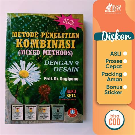 Jual Metode Penelitian Kombinasi Mixed Methods Sugiyono Di Seller