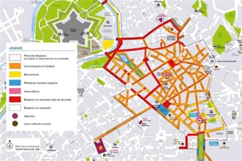 Braderie de Lille voici le plan de l édition 2023