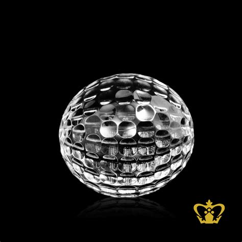 Buy Crystal Dimpled Golf Ball Replica Personalized T For Golfers