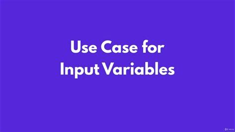 11 Input Variables Parameterize Your Terraform Configuration To Make It Re Usable Youtube