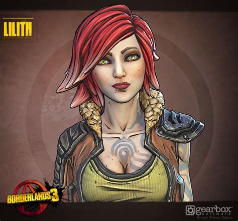 Artstation Lilith Bl3 Adrien Debos Borderlands Art Borderlands