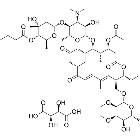 Tylvalosin Tartrate Antibacterial Antibiotic Targetmol