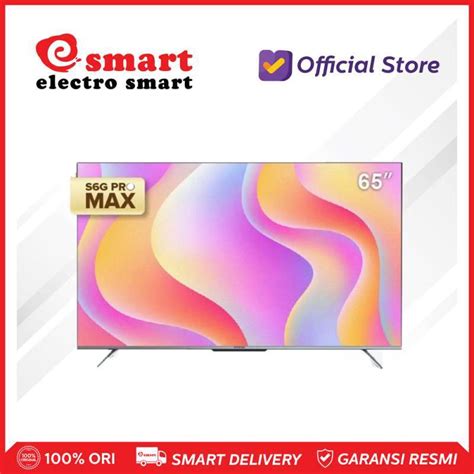 Jual COOCAA 65S6G PRO MAX ANDROID SMART TV 65 INCH LED TV 4K UHD Di