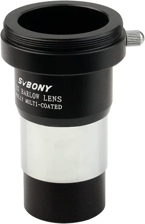 Svbony Lentilles De Barlow 2X 1 25 Pouces Avec Filetage M42 Pour