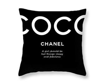 Chanel pillow | Etsy