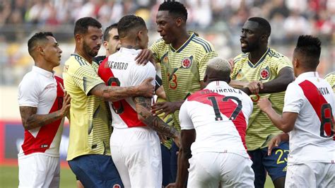 Perú Vs Colombia Estadísticas E Historial Del Partido De Las Eliminatorias Sudamericanas