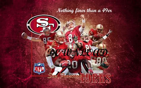 San Francisco 49ers Team Wallpaper - Etsy