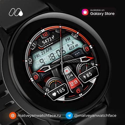 Matveyan Modern Analog Watch Face Rgalaxygear