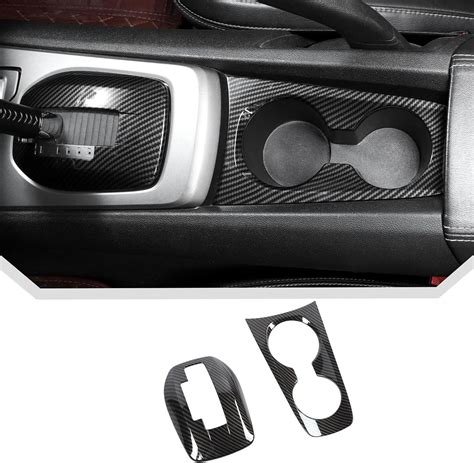 Amazon.com: JeCar for Camaro Interior Cup Holder Panel Trim Kit for ...