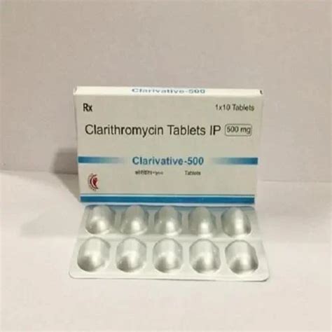 Clarithromycin 250 Mg Tablets At Rs 1000 Box Clarithromycin Tablets