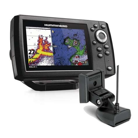 Humminbrid Helix 5 Chirp G3 Plotter Sounder Metric With Transom