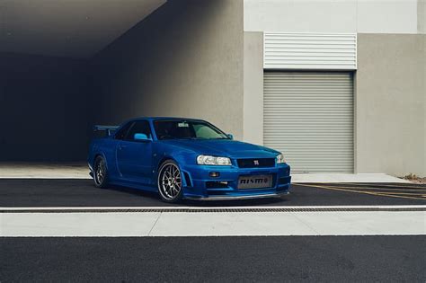 Nissan Gt R Azul Skyline R34 Nismo Fondo De Pantalla Hd Wallpaperbetter