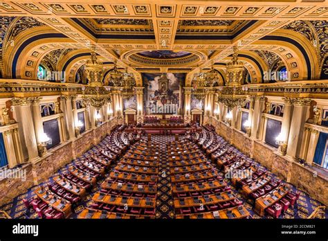 State house of representatives chamber hi-res stock photography and ...