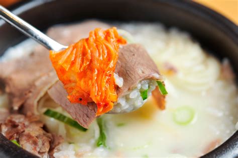 Korean Milky Beef Bone Soup Seolleongtang Asian Inspirations