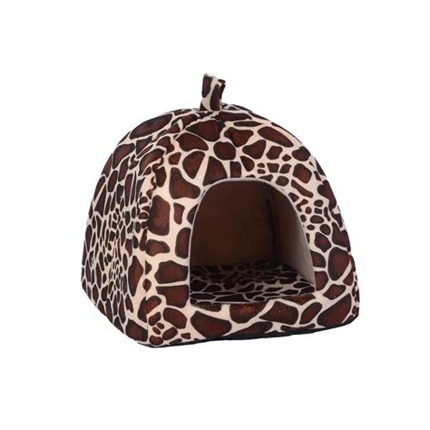 CAT BED- LEOPARD PRINT - SuPaw Star Pets