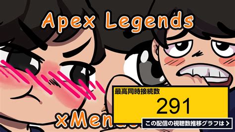 ライブ同時接続数グラフ『 Apex Legends Ngantuk Pex めっちゃ眠いけどコメントは大歓迎です 』 Livechart