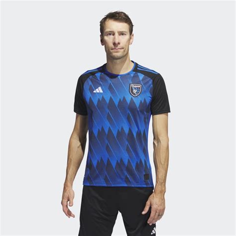 adidas San Jose Earthquakes 23/24 Home Jersey - Blue | Men's Soccer ...