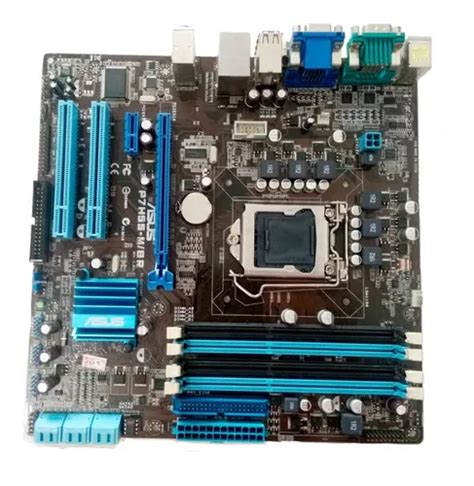 Placa M E Asus Lga P H M Br Completa Frete Gr Tis