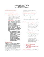 Exam Review Pols Docx Politics And Policy In The U S Pols