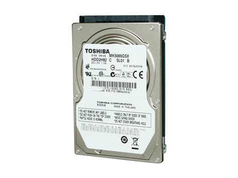 TOSHIBA MK5065GSX 500GB 5400 RPM 8MB Cache SATA 3.0Gb/s 2.5" Internal ...